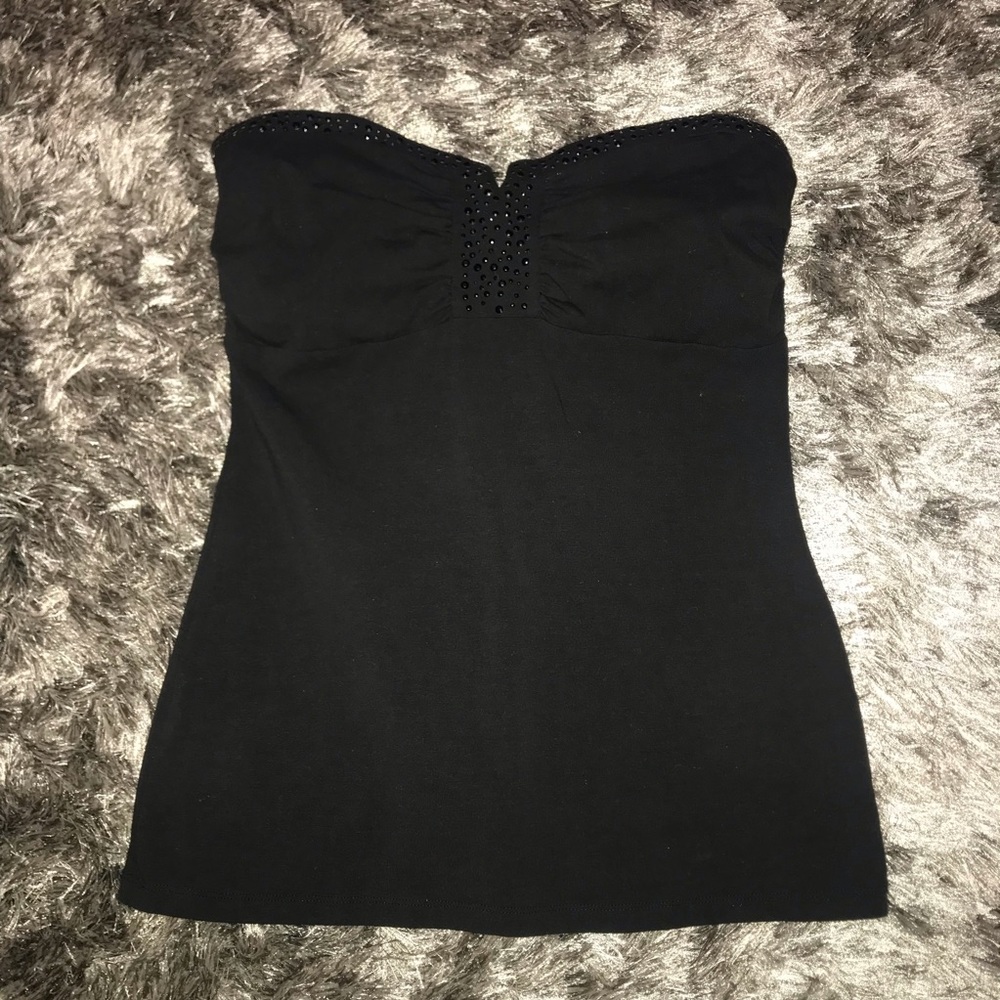 EXPRESS Strapless top.